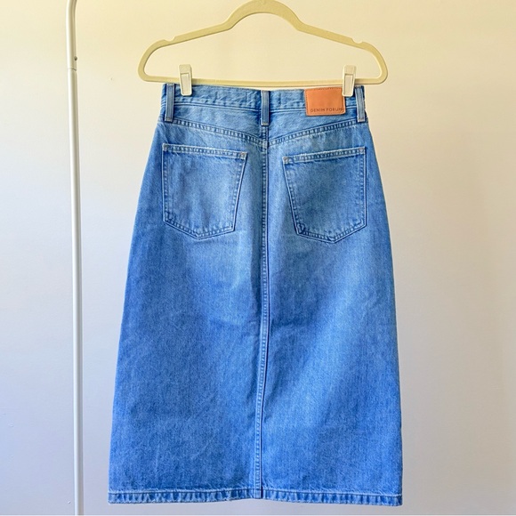 THE '90s HALLE DENIM SKIRT - Picture 14 of 14